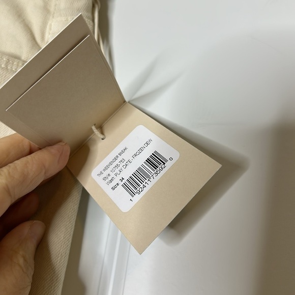 Mother The Weekender Sneak Play Date Jeans Sz 34 - Picture 7 of 11